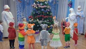 Встреча с Дедушкой Морозом и Снегурочкой