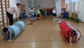 Зимнее спортивное развлечение