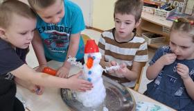 День Снеговика в группе "Земляничка"